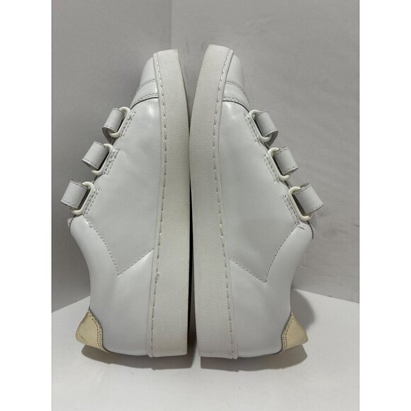 Vionic Sneakers Women’s walking Bobbi Size 8.5 White gold  Leather strappy - Picture 4 of 7